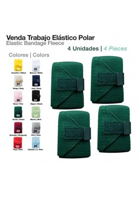 VENDA TRABAJO ELÁSTICO POLAR 4 UNIDADES