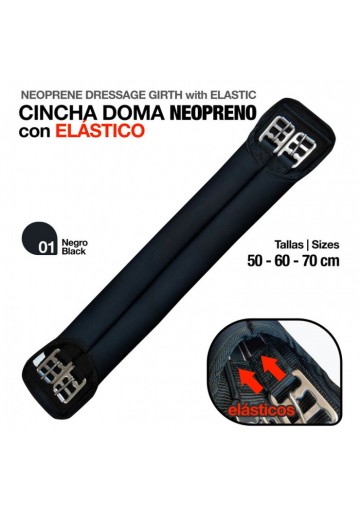 CINCHA DOMA NEOPRENO CON ELÁSTICO 1876