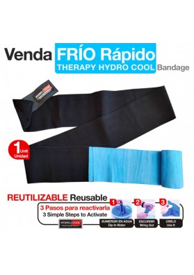 VENDA FRIO RÁPIDO REUTILIZABLE HYDROCOOL UNIDAD