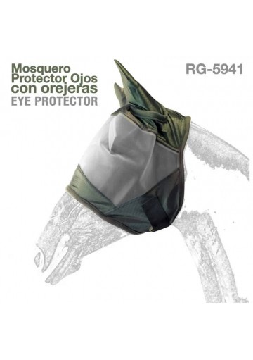 MOSQUERO PARA CABALLO CON OREJERAS RG-5941