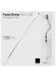 FUSTA DOMA 301C-120 NEGRO 120cm