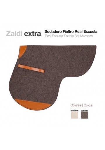 SUDADERO ZALDI EXTRA FIELTRO REAL ESCUELA
