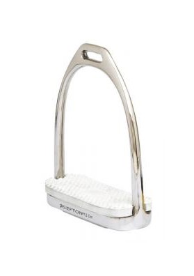 ESTRIBO INGLES SEFTON COMPACTO INOXIDABLE CON TACO (PAR)