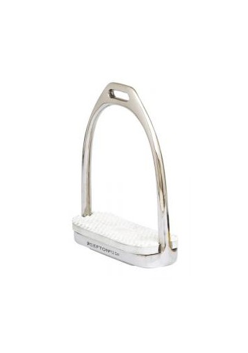ESTRIBO INGLES SEFTON COMPACTO INOXIDABLE CON TACO (PAR)