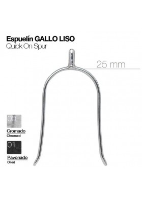 ESPUELIN GALLO LISO