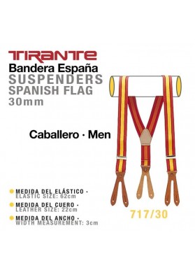 TIRANTE BANDERA ESPAÑA CABALLERO 717/30