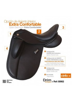 Asiento Extra Confortable Para Sillas Zaldi