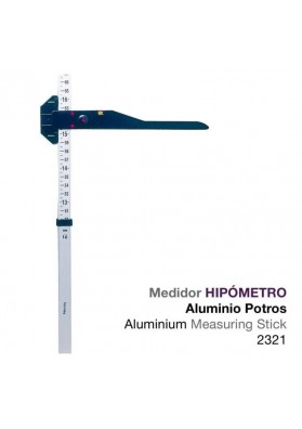 MEDIDOR HIPÓMETRO ALUMINIO POTROS