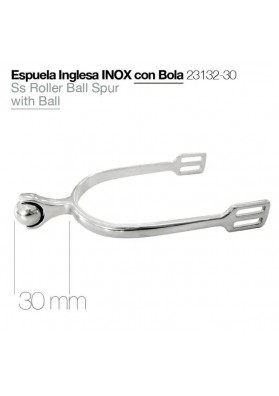 ESPUELA INGLESA INOX CON BOLA 23132-30