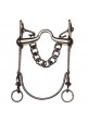 Bocado Vaquero Embocadura Inox.Asa Caldera Barra Curva