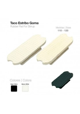 TACO ESTRIBO GOMA 21108R PAR