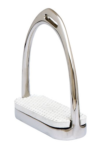 ESTRIBO INGLES SEFTON COMPENSADO SIMPLE INOXIDABLE CON TACO (PAR)