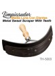 LIMPIASUDOR MEDIALUNA METAL CON DIENTES TH-5003