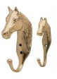 PERCHA CABEZA CABALLO LATON