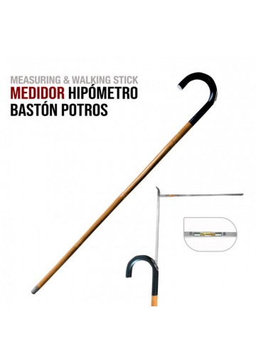 MEDIDOR HIPÓMETRO BASTÓN POTROS