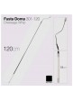 FUSTA DOMA 301-120 NEGRO 120cm