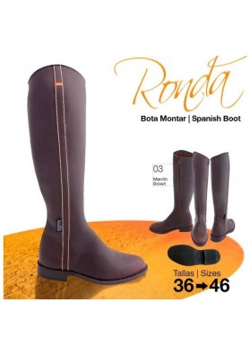 BOTA MONTAR RONDA 150PG MARRÓN