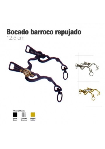 BOCADO BARROCO REPUJADO