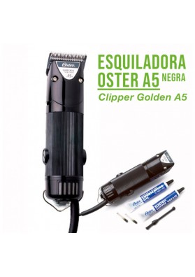 ESQUILADORA OSTER A5 GOLDEN NEGRA