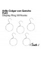 ARILLO COLGAR CON GANCHO FIJO (5 UDS)