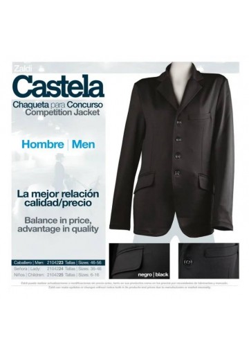 CHAQUETA CONCURSO CASTELA CABALLERO