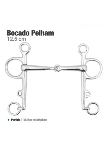 BOCADO PELHAM PARTIDO ECONÓMICO 25004 MI 12.5cm