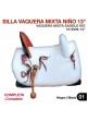 Silla Vaquera Mixta Niño Completa 13" (32 cm.)