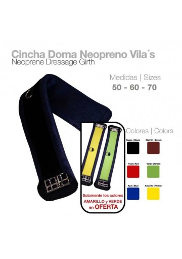 CINCHA DOMA NEOPRENO VILA'S
