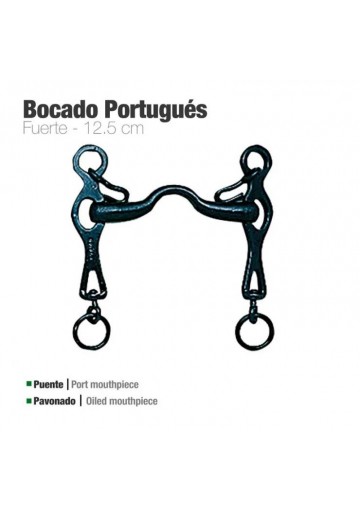 BOCADO PORTUGUÉS FUERTE PAVONADO 12.5cm