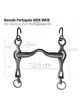 BOCADO PORTUGUÉS 2D INOX MATE 12.5cm