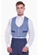 Chaqueta+chaleco combinado cuadrito lycra