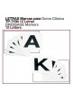 LETRAS MARCAS PARA DOMA CLÁSICA TP-7194 12uds