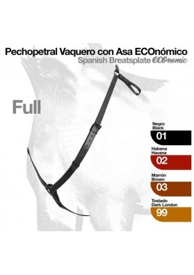 PECHOPETRAL VAQUERO CON ASA ECO
