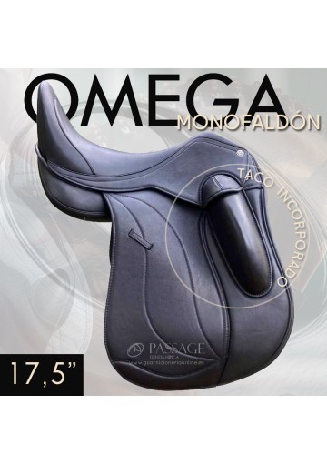 SILLA DE DOMA OMEGA MONOFALDÓN MUSLERA CON PUENTES INTERCAMBIABLES