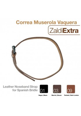 CORREA MUSEROLA VAQUERA ZALDI EXTRA