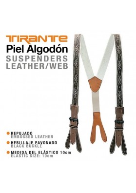 TIRANTE PIEL ALGODÓN 1900/30