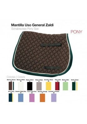 MANTILLA USO GENERAL PONY ZALDI