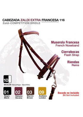 CABEZADA ZALDI EXTRA FRANCESA 116
