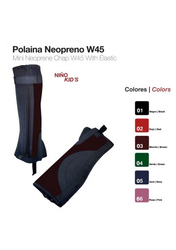 POLAINA NEOPRENO NIÑO W45