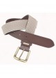 Cinturón Caballero Beige Talla : 50/105