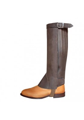 Polaina Lisa Velcro Forro Nobuck