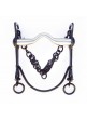 BOCADO VAQUERO EMBOCADURA INOX SUAVE BARRA CURVA