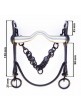 BOCADO VAQUERO EMBOCADURA INOX SUAVE BARRA CURVA