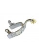 Espuela Tejana Para "Roping", Acero Inox