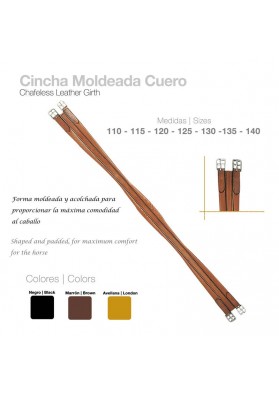 CINCHA MOLDEADA CUERO
