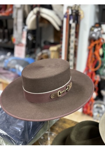 SOMBRERO FIELTRO LANA EXTRA NDJ ADORNO FILETE