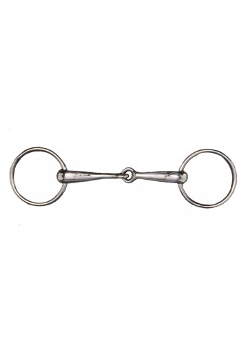 Filete Partido, Embocatura Media, Acero Inox