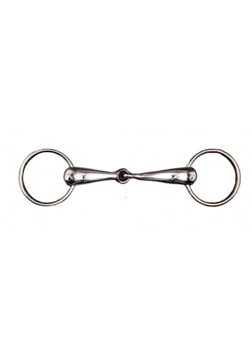 Filete Partido, Embocatura Gruesa, Acero Inox