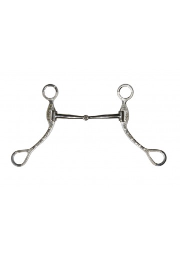 Bocado Brad Ren´S Partido Inox Con Insertos