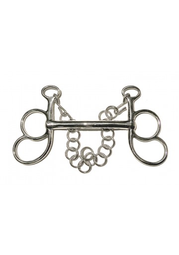 Bocado De Coche Barcelona Recto, En Acero Inox.